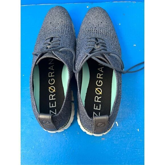 Cole Haan Mens Sz 10.5 ORIGINALGRAND Lace Up Knit Casual Shoes 212850 C27961 - Picture 5 of 7